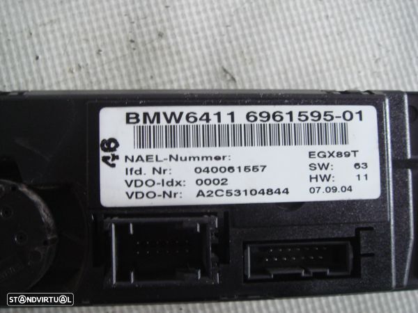 Comando Climatização Bmw 1 (E87) - 3