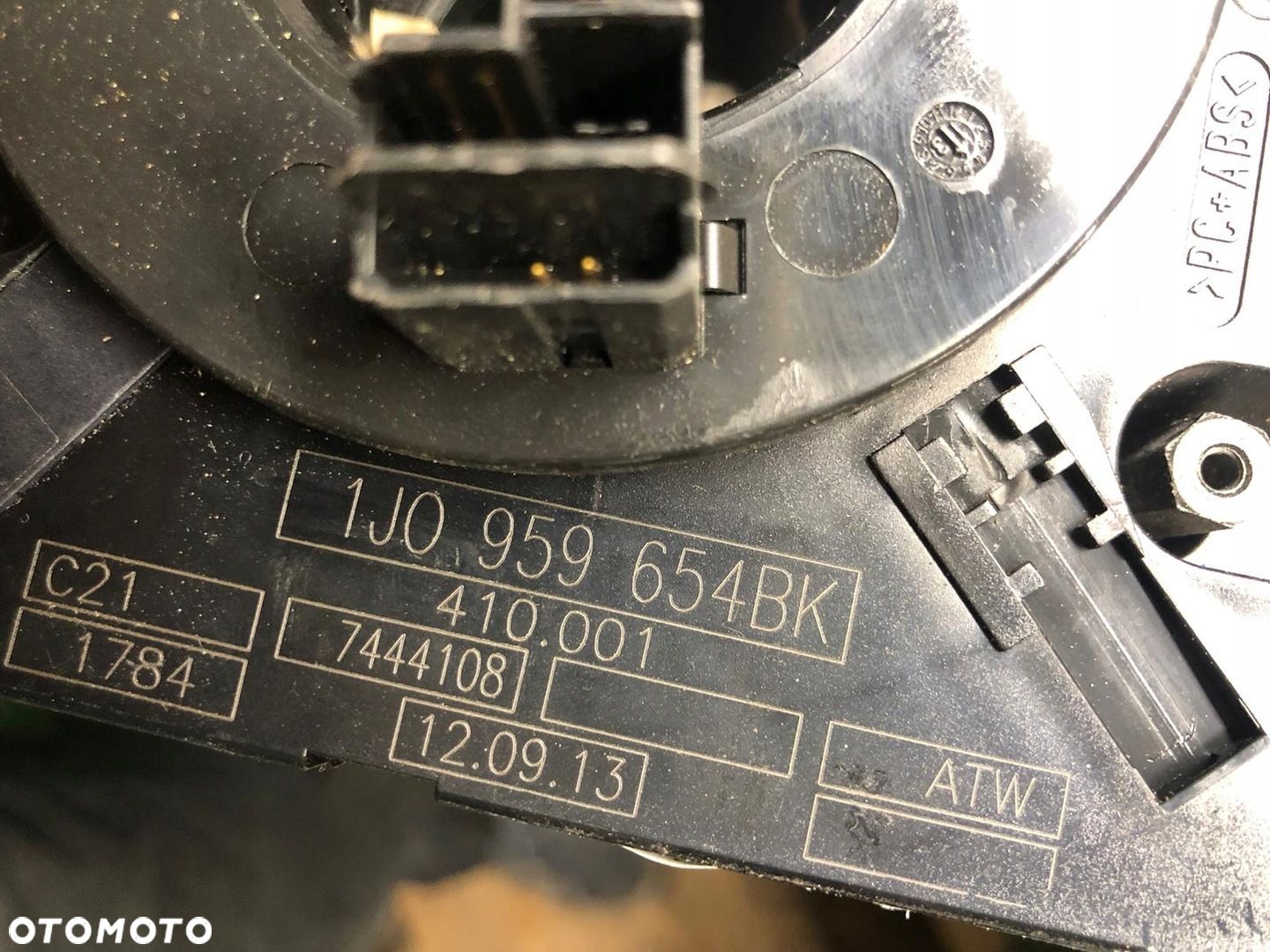 VW GOLF IV PASSAT B5 AUDI A6 C5 LIFT TAŚMA AIRBAG zwijak 1J0959654BK - 1