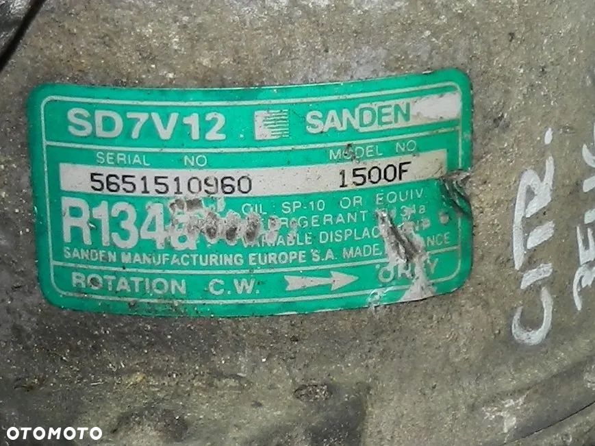 Peugeot 206 Citroen Xsara Picasso sprężarka klimatyzacji 1.1 1.4 1.6 - 8