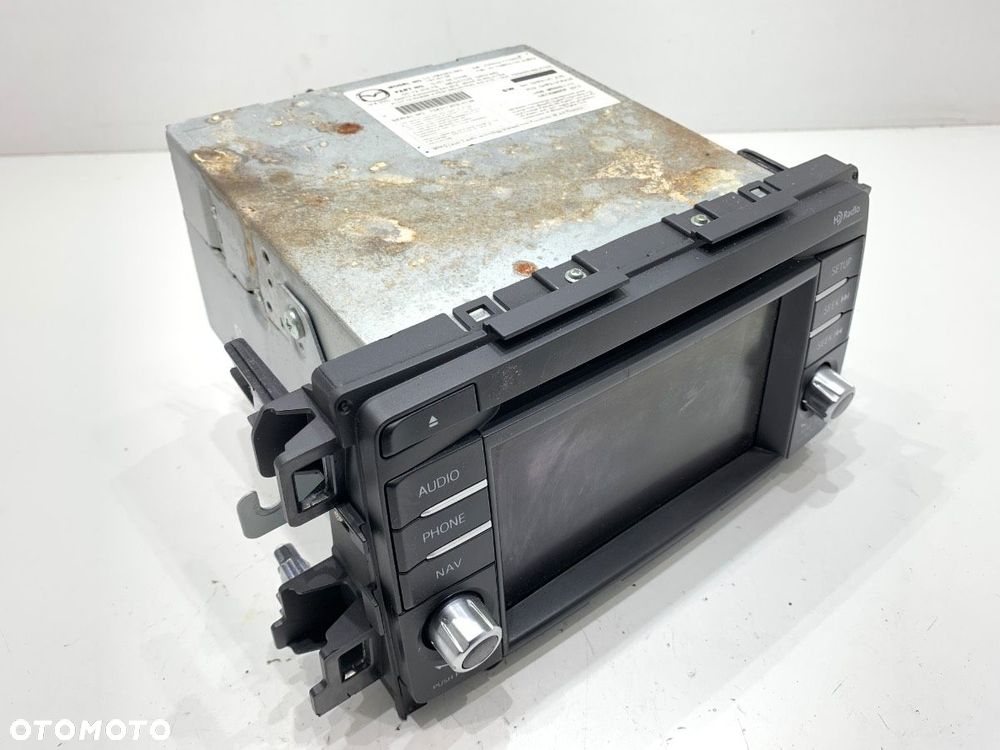 RADIO  MAZDA 6 sedan (GJ, GL) 2012 - 2022 2.5 (GJ5FP) 141 kW [192 KM] benzyna 2013 - 2022 GJS166DV0B - 2