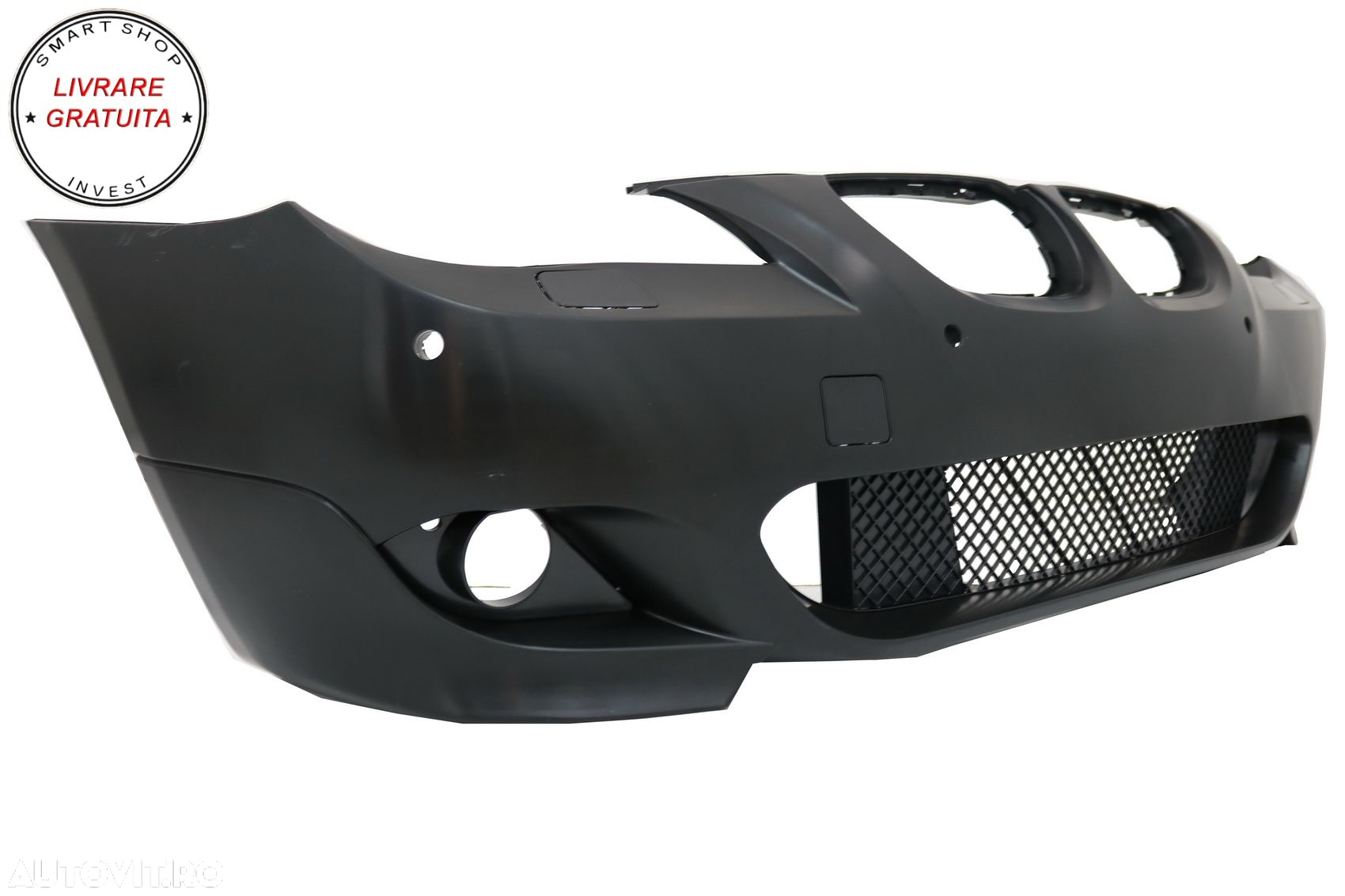Bara Fata cu Proiectoare Ceata BMW Seria 5 E60 E61 (2003-2007) M-Technik Design- livrare gratuita - 3
