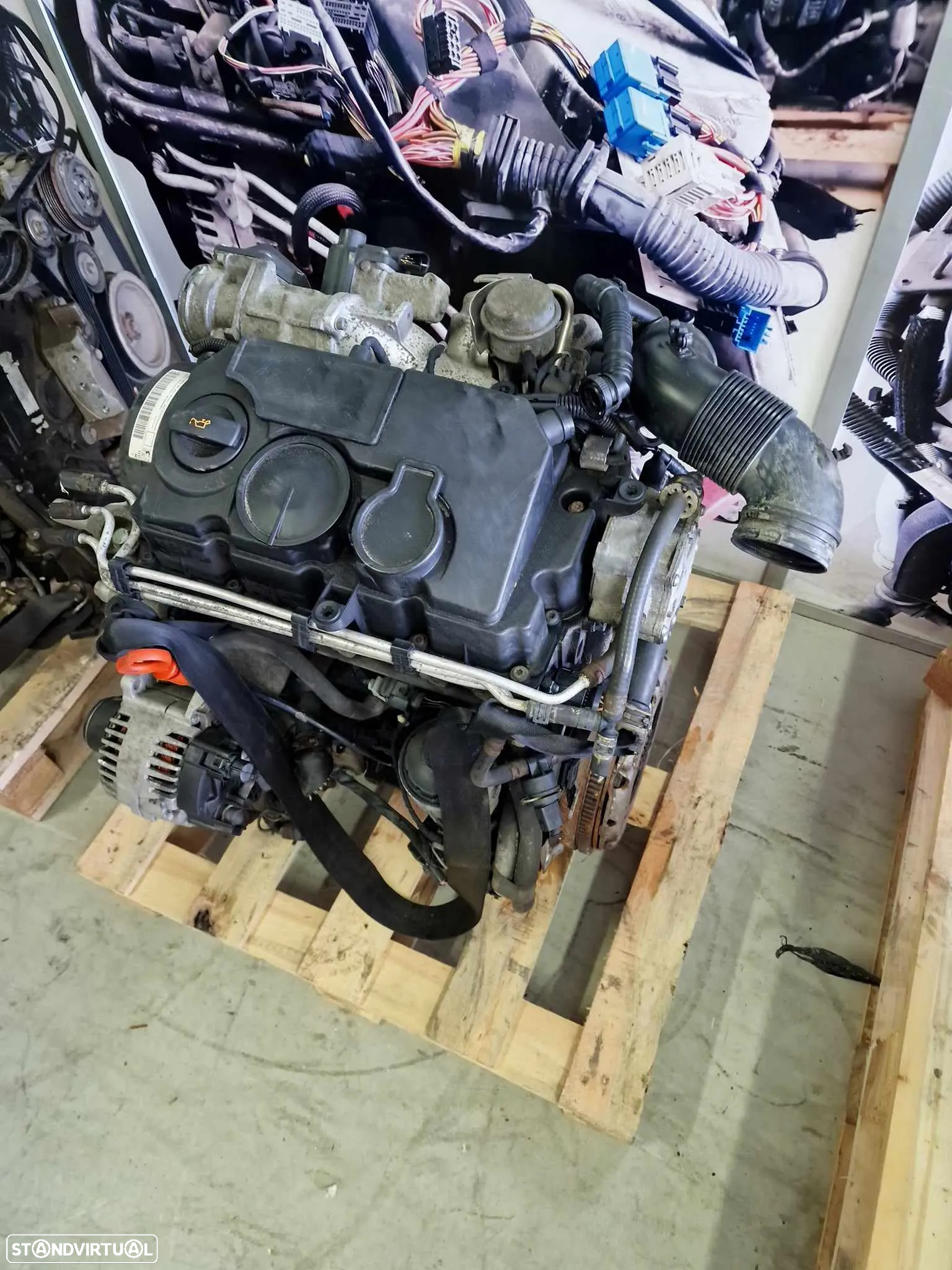 Motor Volkswagen Caddy 1.9 TDI 2007 de 105cv, ref BLS - 3