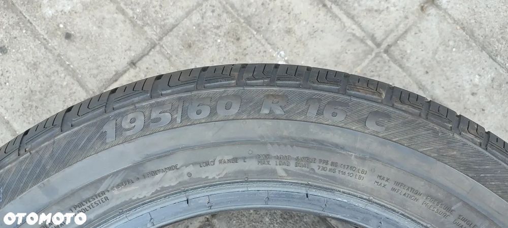 OPONY LETNIE 195/60R16C PLATIN RP510 VAN (2021) LATO 2 SZTUKI PARA - 5