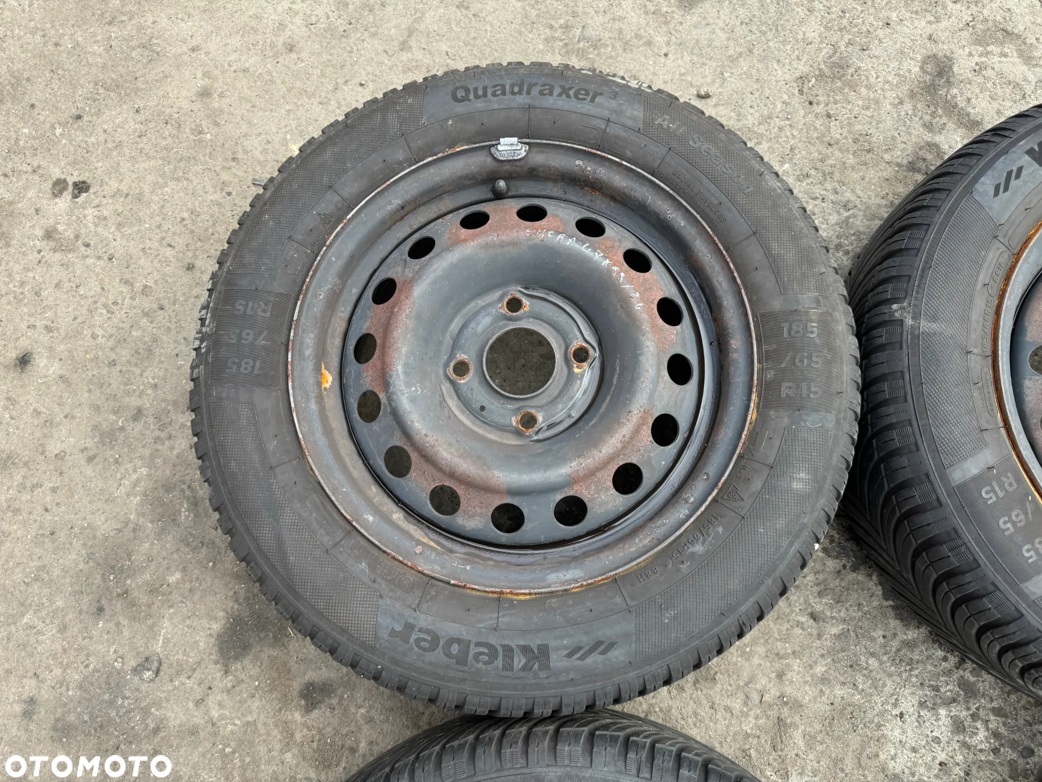 Koła felgi stalowe opony 15' Nissan 4x114,3 15x6J ET45 40300-2F815 OE - 7