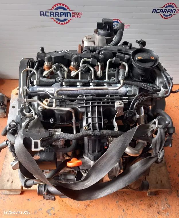 Motor VW Polo 6R/Golf VI/Seat Ibiza/Leon/Toledo 1.6 Tdi Ref: CAY - 1