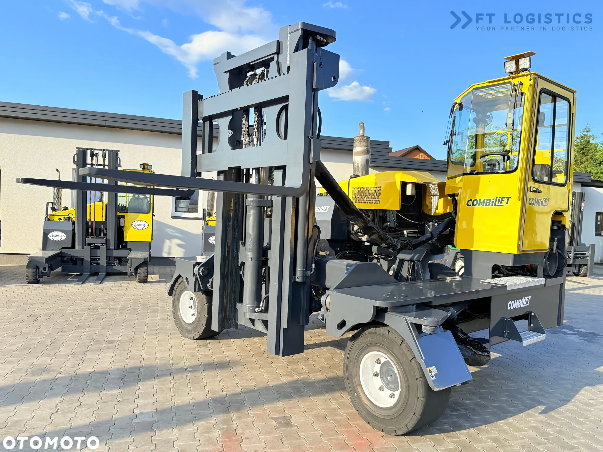 Combilift C14000 / GAS LPG / DUPLEX 3600MM / WOLNY SKOK / POZYCJONER / WIDŁY 1500MM / JAK NOWY - 21