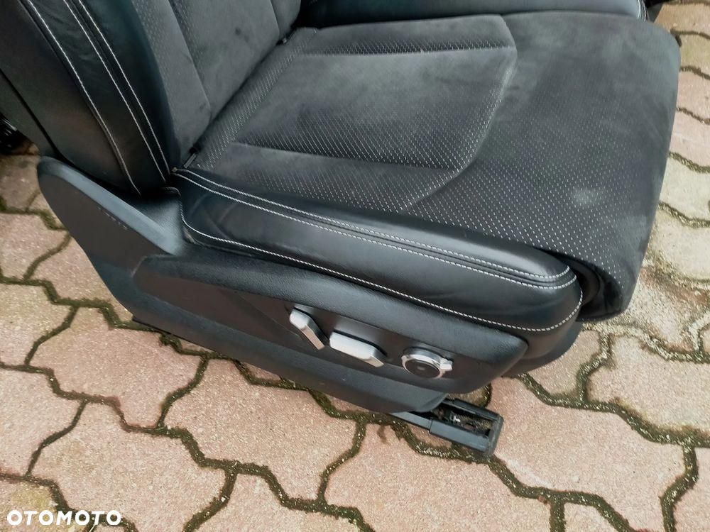 AUDI Q7 4M S-LINE / FOTEL FOTELE KANAPA BOCZKI TAPICERKA 5 OSOBOWA ISOFIX - 6