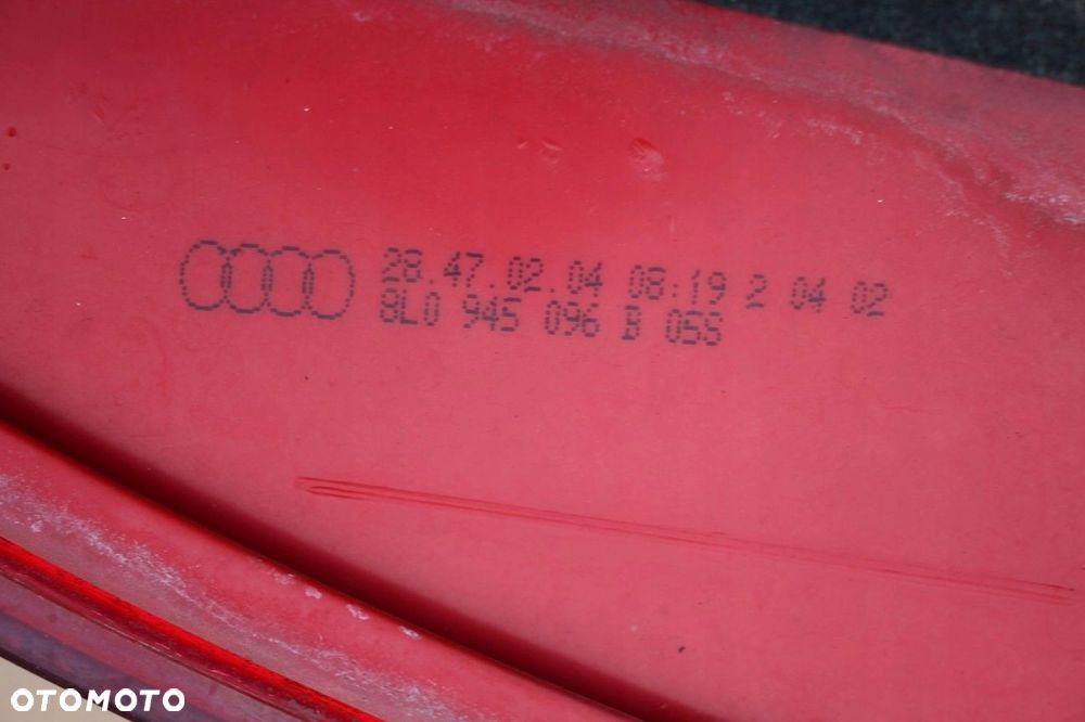 Lampa tył tylna PRAWA prawy tył AUDI A3 8L HB 3D LIFT 8L0945096B - 5