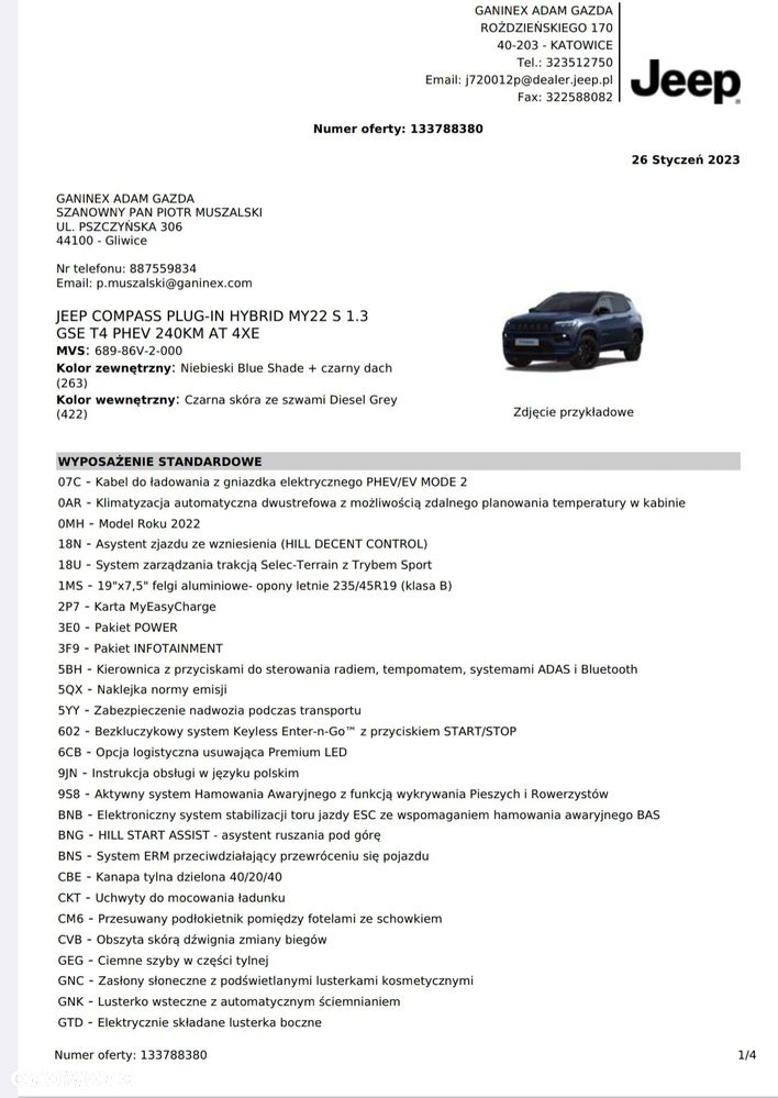 Jeep Compass 1.3 T4 PHEV 4xe S S&S - 39