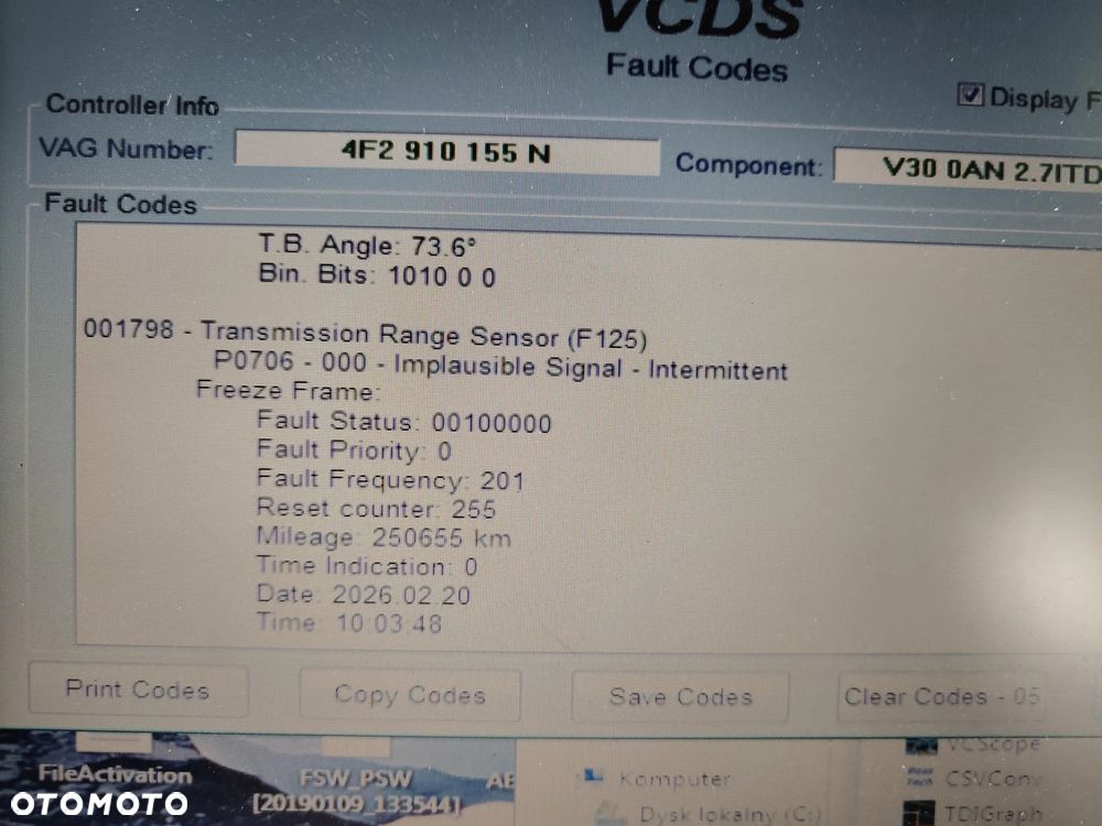 AUDI A6 C6 2.7 TDI HTH Skrzynia Biegów Automat Przód Napęd Multitronic - 7