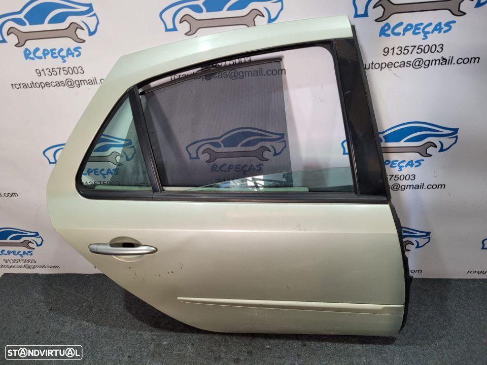 PORTA TRASEIRA TRÁS DIREITA RENAULT LAGUNA II 2 MK2 SEDAN CARRO FECHO ELEVADOR MOTOR PUXADOR VIDRO - 3