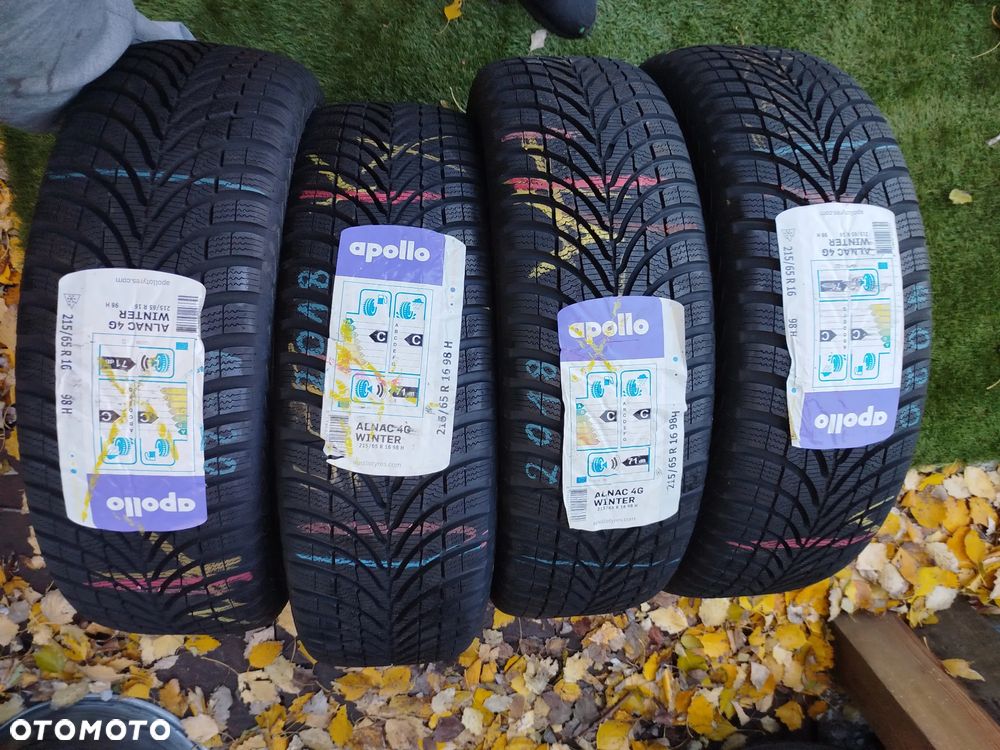 215/65R16 98H Apollo Alnac 4Gwinter 4x Nieużywane przecena o 40% - 1