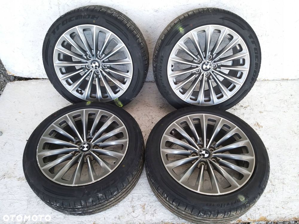 bmw 7 f01 f02 5 f10 f11 felga felgi opony koła aluminiowe r19 5x120 6775993 - 1