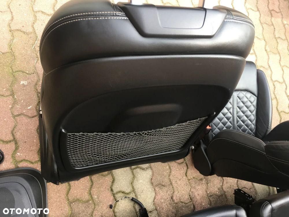 AUDI Q7 4M S-LINE BENTLEY FOTEL FOTELE KANAPA BOCZKI TAPICERKA / ISOFIX - 8