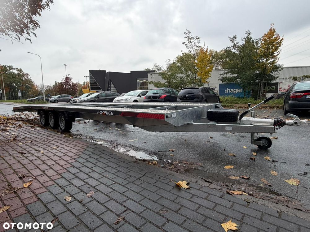Inny Laweta FOOWEE LA8535 łamana NAJAZDY ALU 850x210 cm 3 osie dwa auta 2 auta VDI w CENIE! - 3