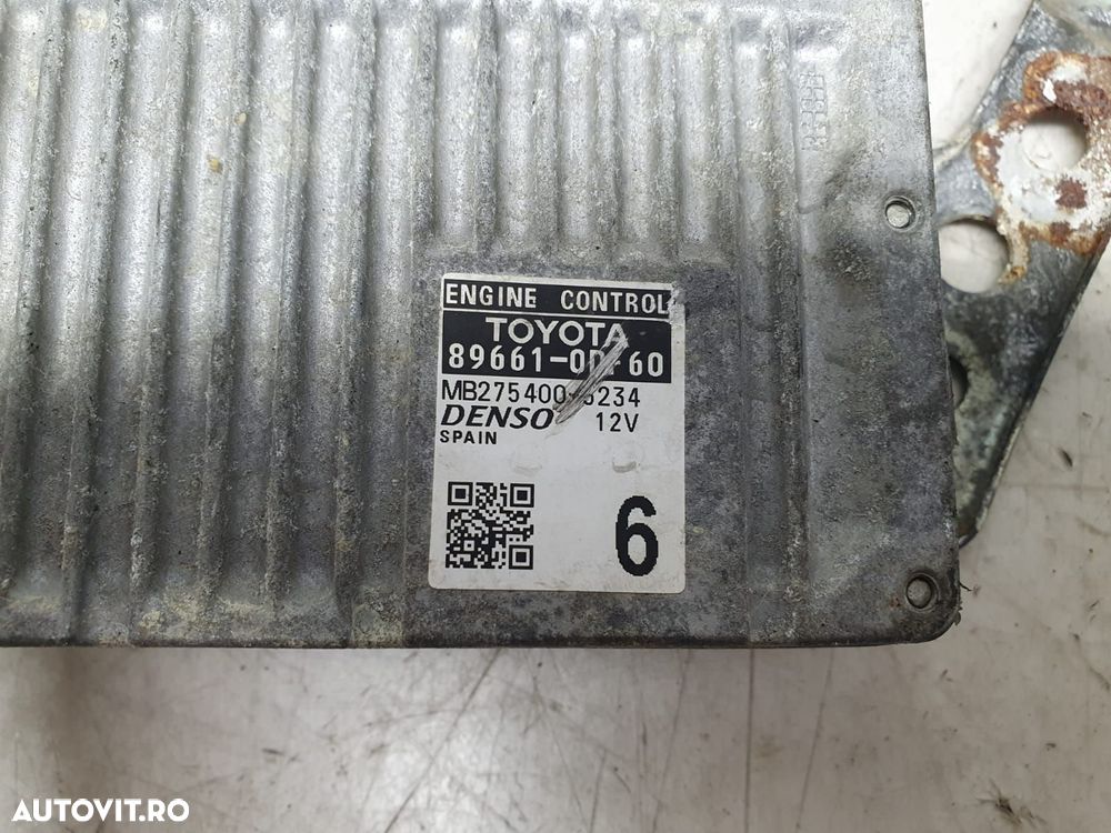Calculator motor ecu 89661-0DF60 1.3 benzina 1NR Toyota Yaris XP150 [ - 3