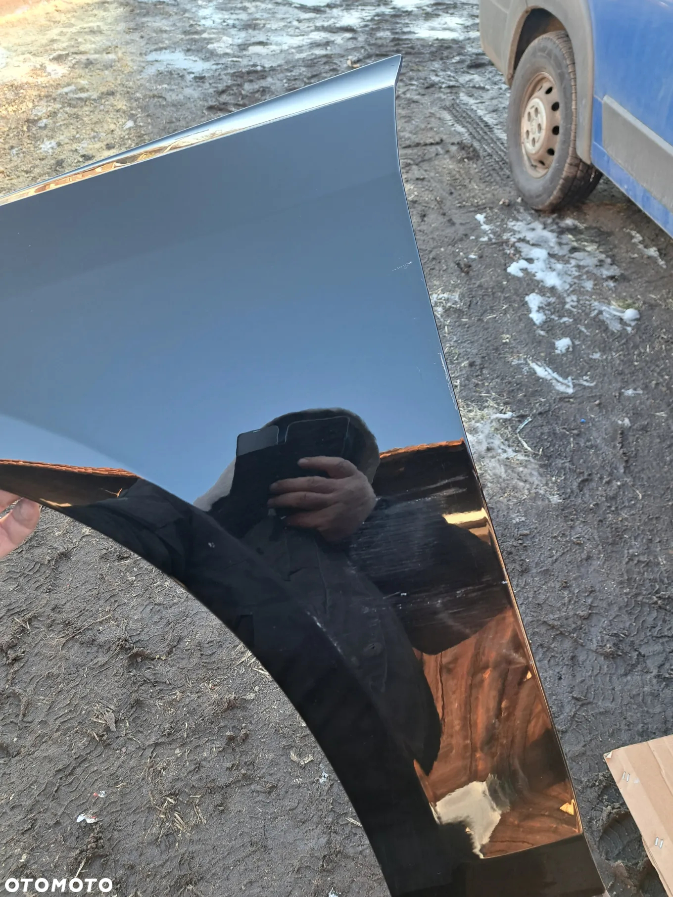 Błotnik lewy przód przedni Audi A8 A-8 D5 Lift - 8