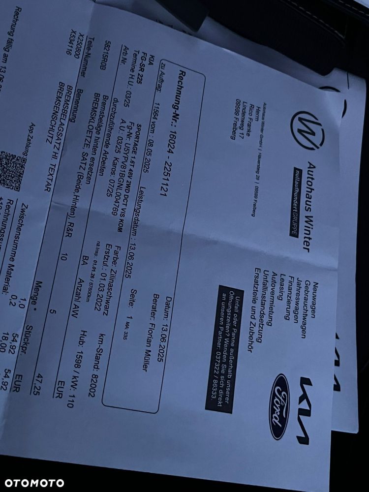 Kia Sportage 1.6 T-GDI 2WD Eco-Dynamics + (48V M-H) DCT Vision - 36