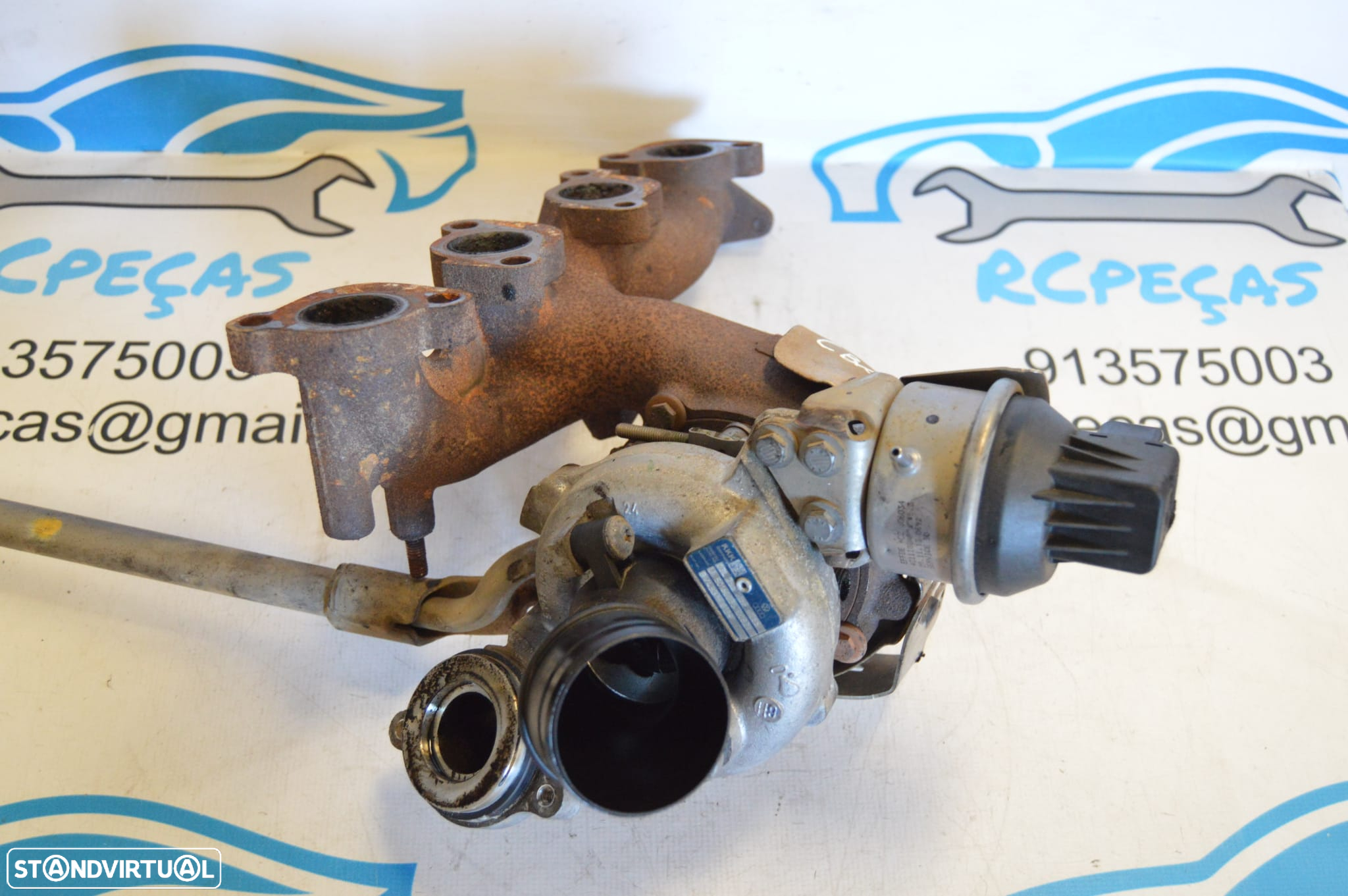 TURBO ORIGINAL 03L253016F 03L253016 50160036 00821 BV43B 0139 VW VOLKSWAGEN PASSAT B6 2.0 TDI 16V 140CV CBA CBAB - 2