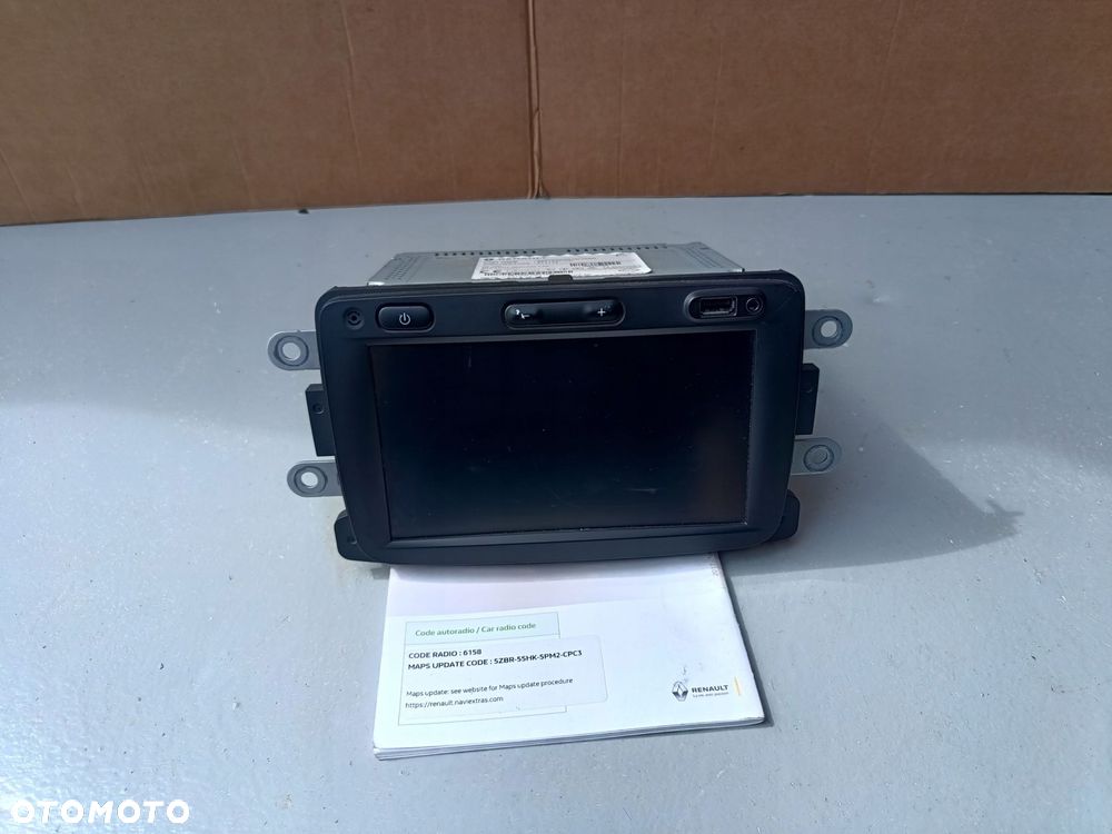 renault captur i radio nawigacja 281154270r dacia - 2