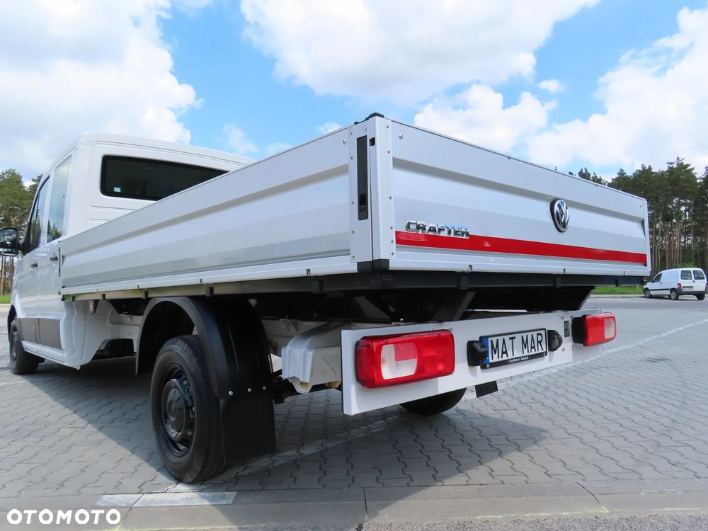Volkswagen Crafter 35 TDI 2.0 140 KM Doka Brygadowy DUBEL MIXTO 7-Mio.Os + 1153 Kg Ład. Skrzynia Otwarta 3513 mm Długa Rozstaw Osi 4490 mm L4 HAK 3000 Kg Udźwig Stan Wizualny I Techniczny JAK NOWY Gotowy Dostępny OKAZJA POLECAM - 16