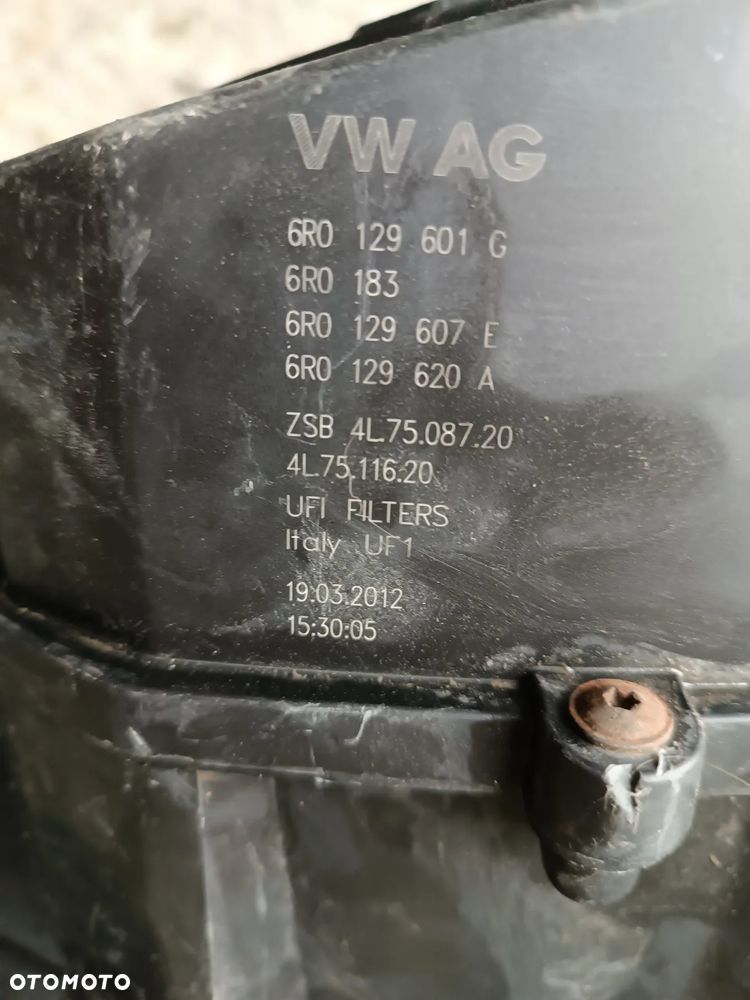 FILTR POWIETRZA OBUDOWA VOLKSWAGEN SEAT SKODA 1.2 TDI 6R0129601G - 4