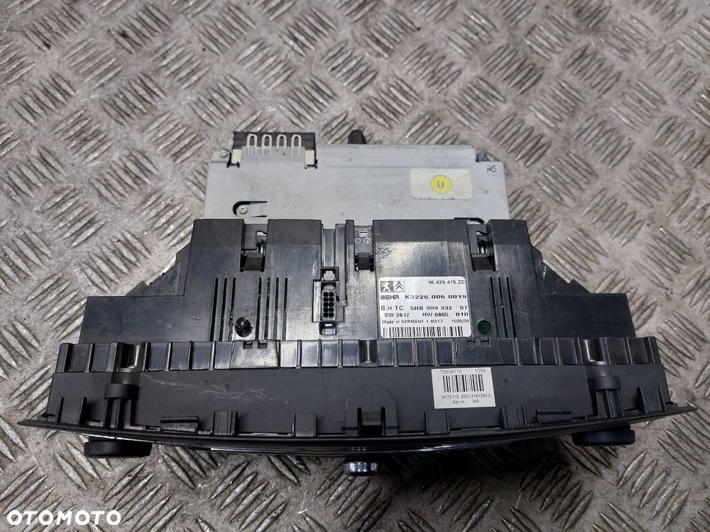 RADIO ODTWARZACZ + WYŚWIETLACZ CITROEN C5 II 9664993180 96661984ZD - 5