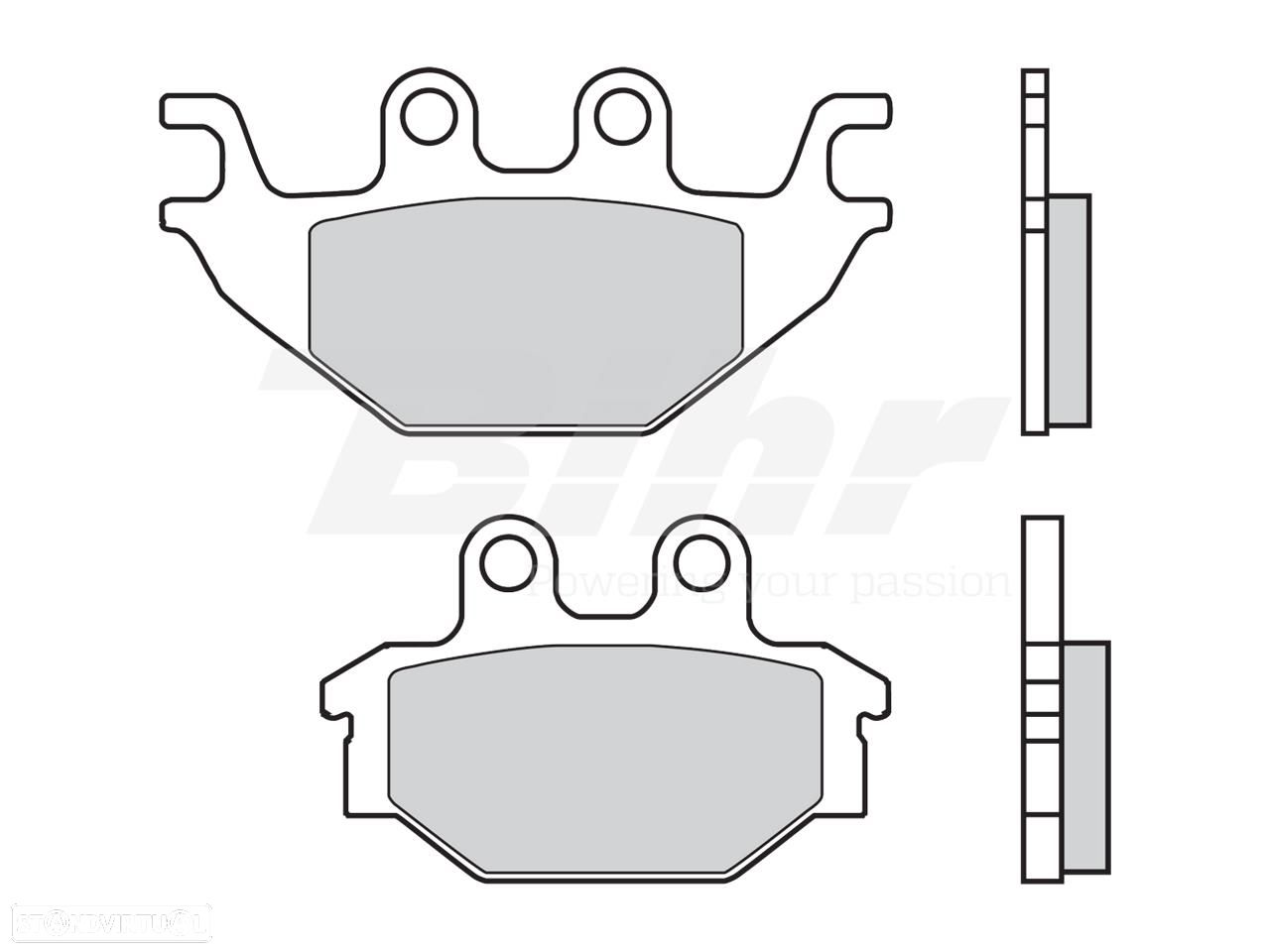 07gr5209 - pastilhas de travão orgânicas brembo 07gr5209 - 1
