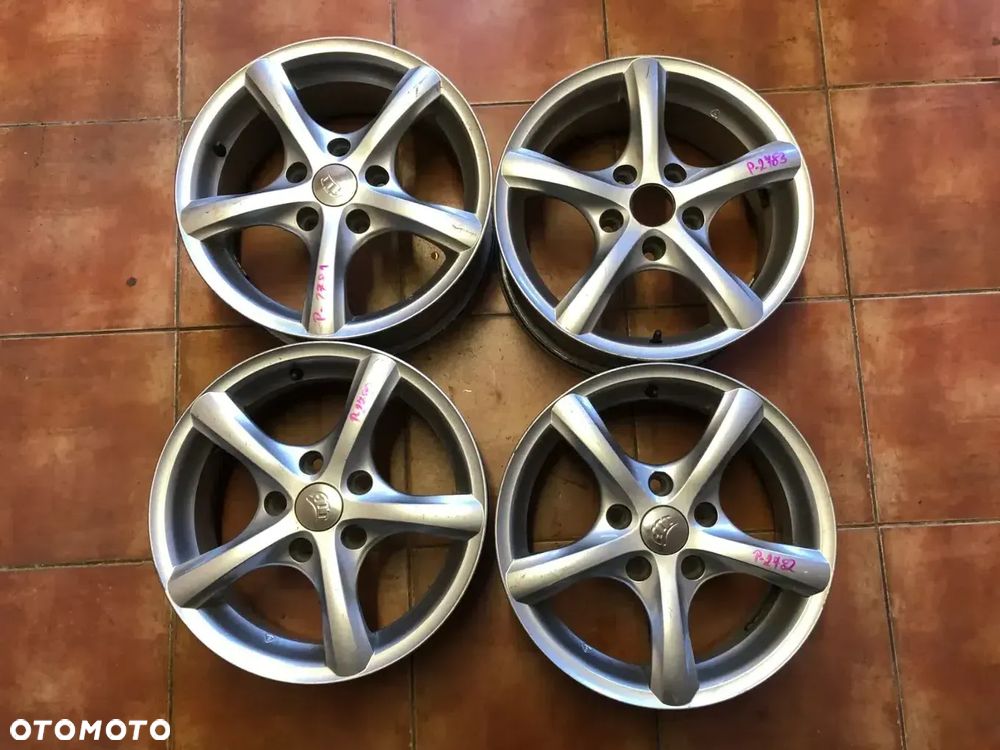 Felgi Aluminiowe Alufelgi R15 5x112 57,1 ET 35 6J Seat Vw Skoda- Gwarancja Wysyłka Montaż - 1