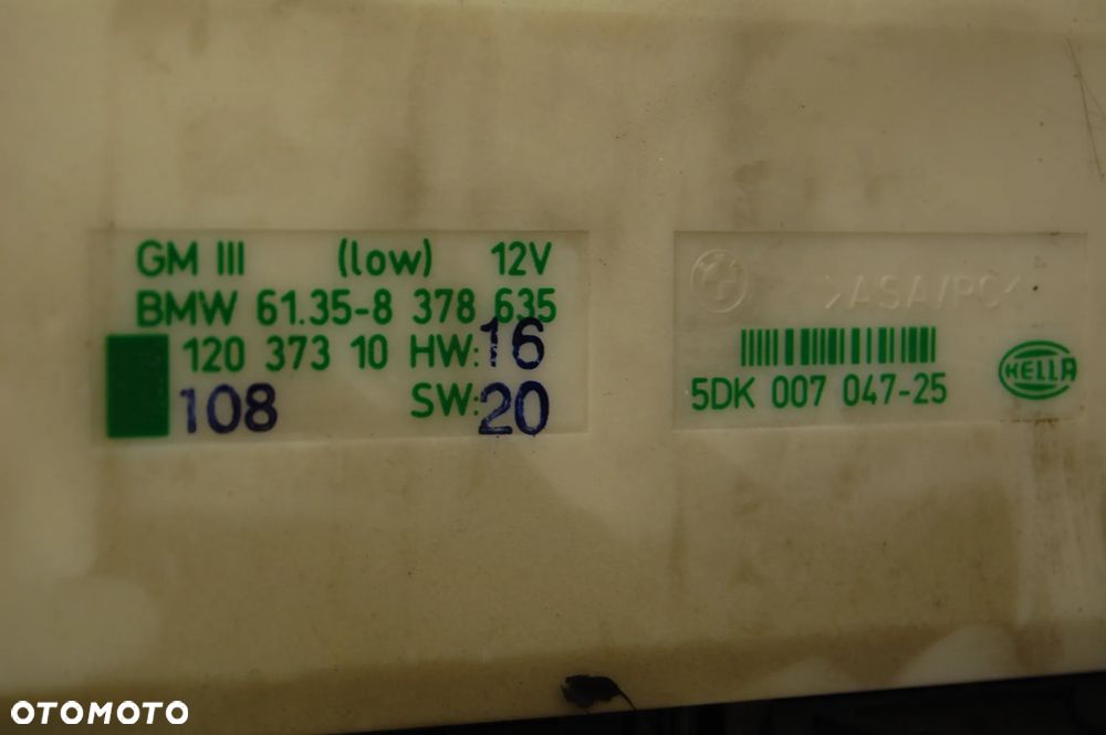 MODUŁ KOMFORTU 61358378635 BMW 5 E39 2.5 BENZYNA - 3
