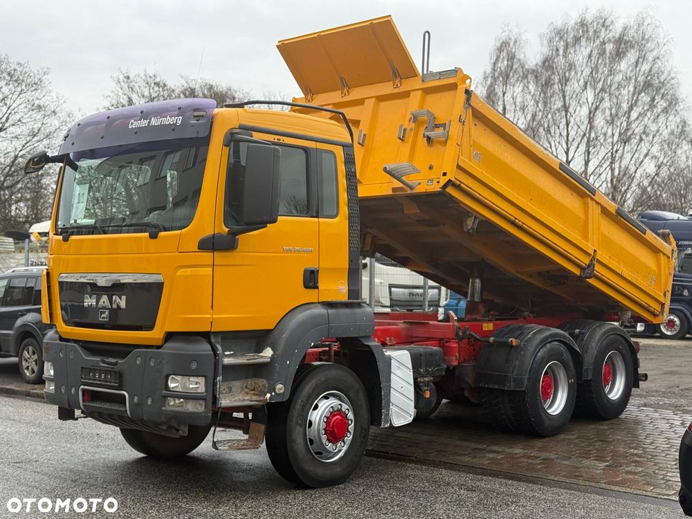 MAN TGS 26.400 / 6X6 HYDRODRIVE / MANUAL / MEILLER KIPPER 3-STRONNY / BORDMATIC Z NIEMIEC - 2