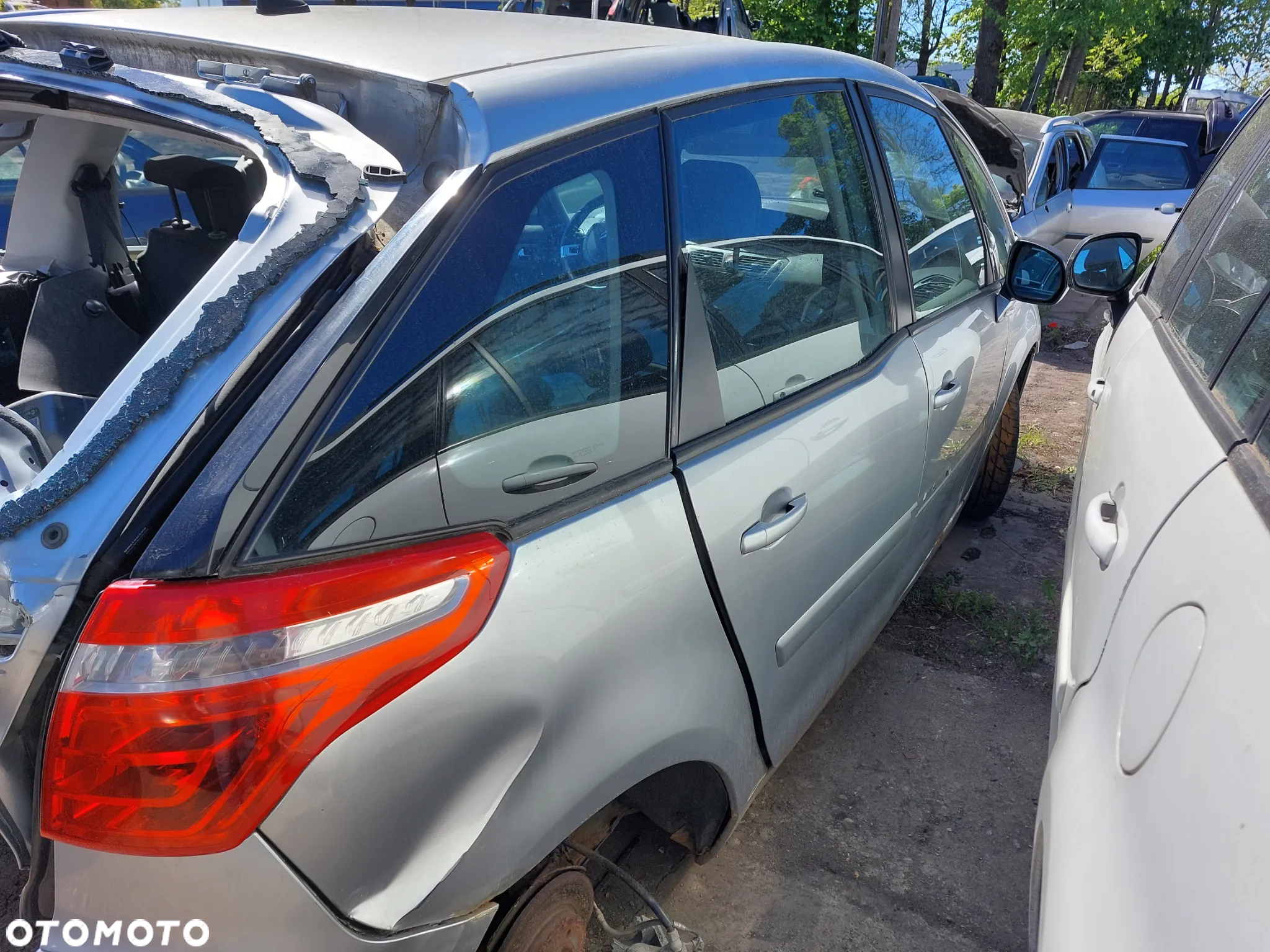 Drzwi CITROEN C4 PICASSO 1.6HDI 07R. maska,klapa,lampy... - 4