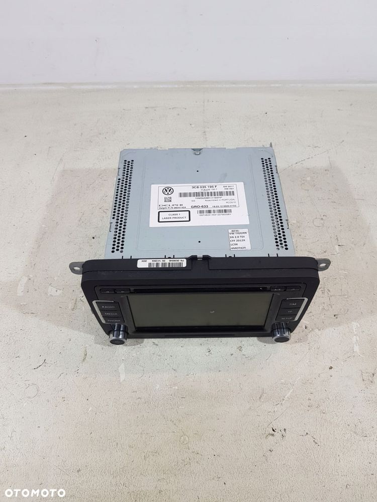 radio nawigacja 3c8035195f vw tiguan 5n skoda audi 2.0 tdi eu - 2