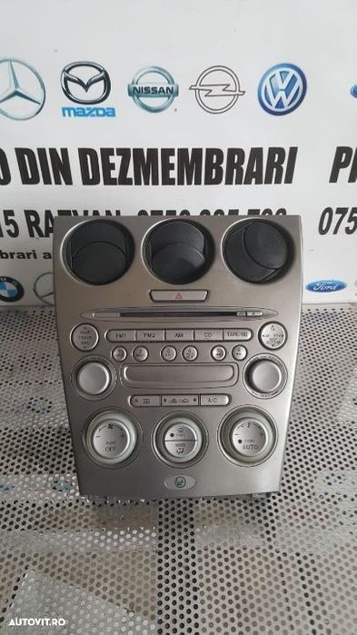 Radio CD Mazda 6 Comnezi Clima Mazda 6 Livram Oriunde In Tara - 1