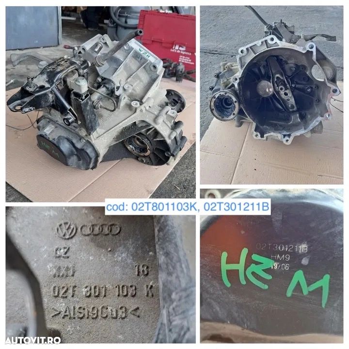 Kit ambreiaj , cutie de viteze - fara electromotor , electromotor BMZ , bobine inductie , clapeta acceleratie , sonda lambda , alternator , furtune racire pt motor 1.2 BMD BME VW VOLKSWAGEN SKODA SEAT IBITZA - 3