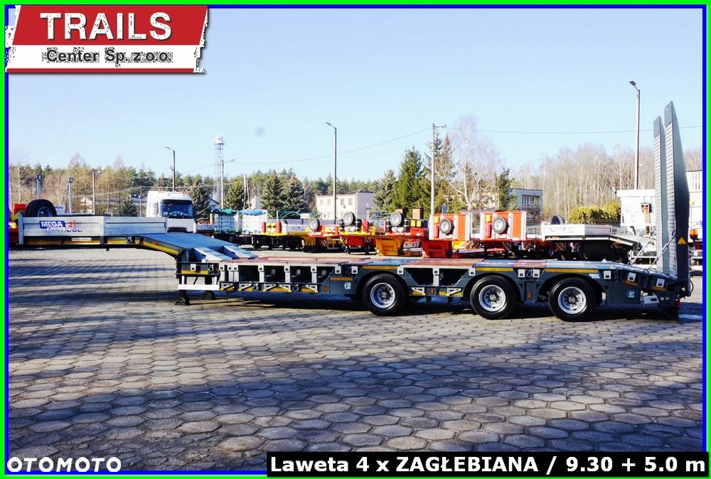 Inny Naczepa rozciągana dł. 18,60 m, zagłębiana x 4, szer. 3,00 m - NAJAZDY HYDRAULICZNE. !!! - 4