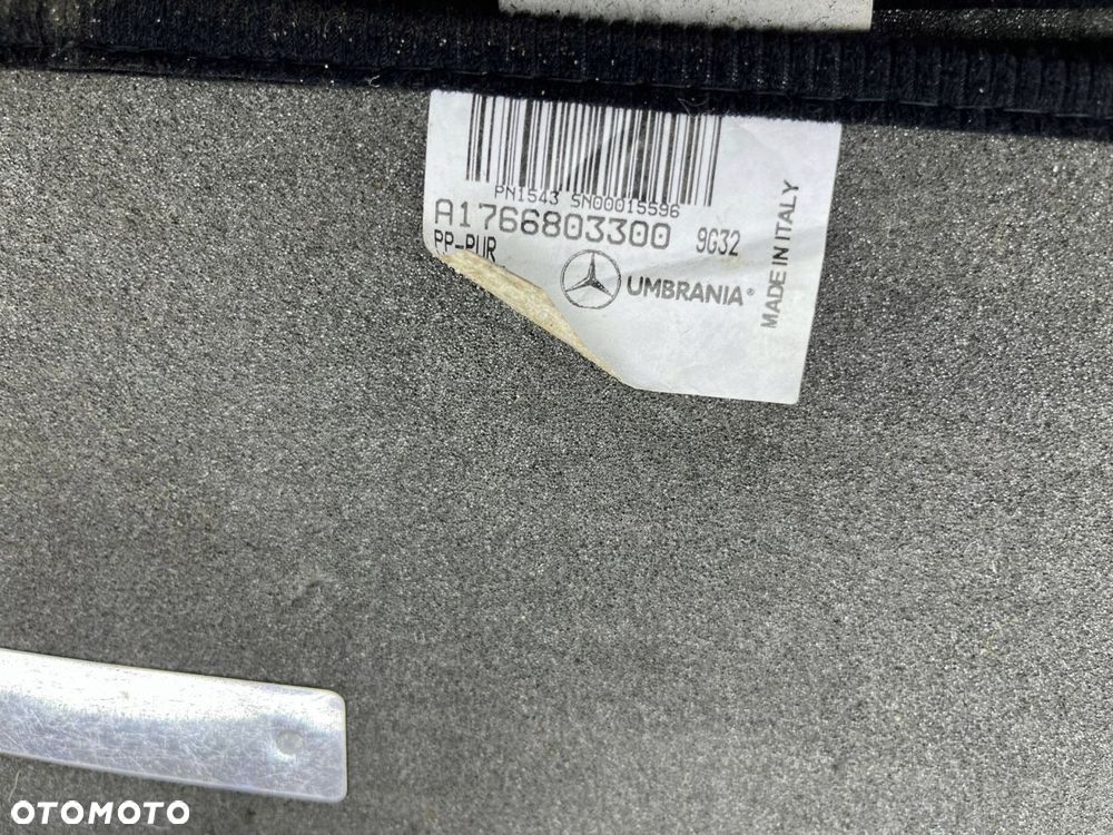 MERCEDES W176 DYWANIKI WELUROWE KOMPLET EUROPA A1766803500 A1766803800 - 8