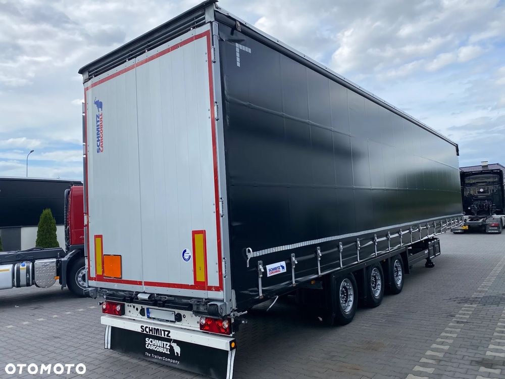 Schmitz Cargobull NACZEPA FIRANKA MEGA, XL. OŚ PODNOSZONA, DACH PODNOSZONY, 16 R KRAJOWA, SUPER STAN - 3