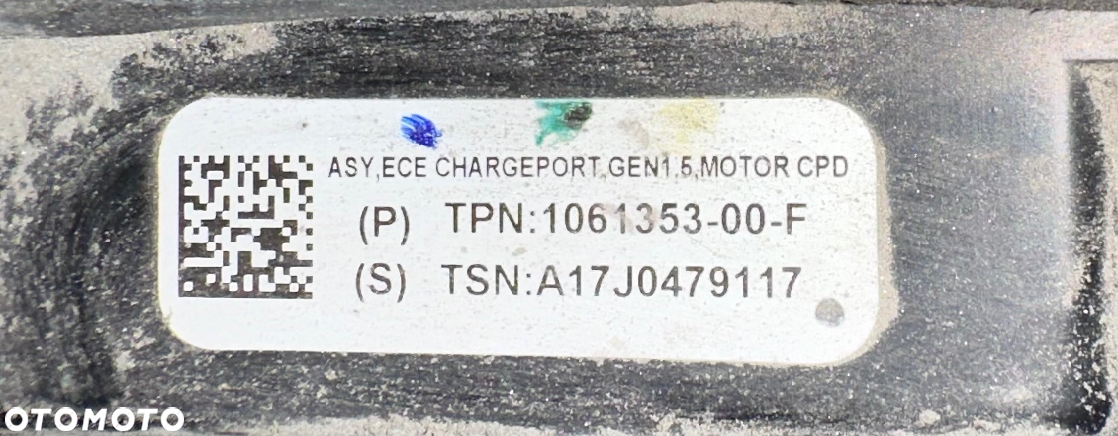 GNIAZDO PORT ŁADOWANIA WERSJA EU  PRZEWÓD ŁADOWANIA TESLA MODEL S PO LIFT 1061353-00-F. - 2