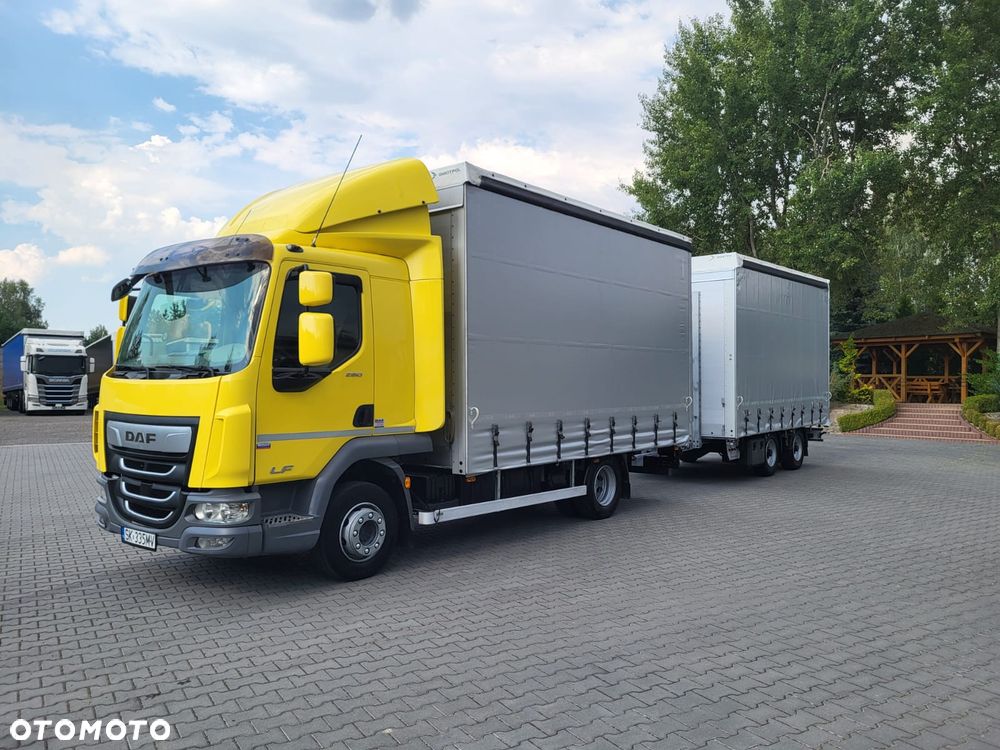 DAF LF 260 Automat Firana Zestaw Tandem - 1