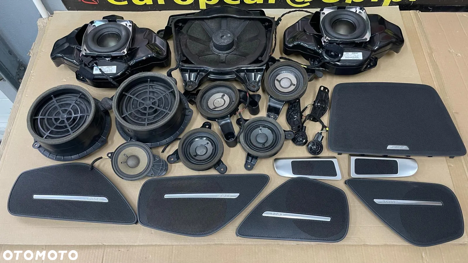 AUDI A8 D4 GŁOŚNIKI NAGŁOŚNIENIE WZMACNIACZ BOSE 4G0035223B KOMPLET - 2