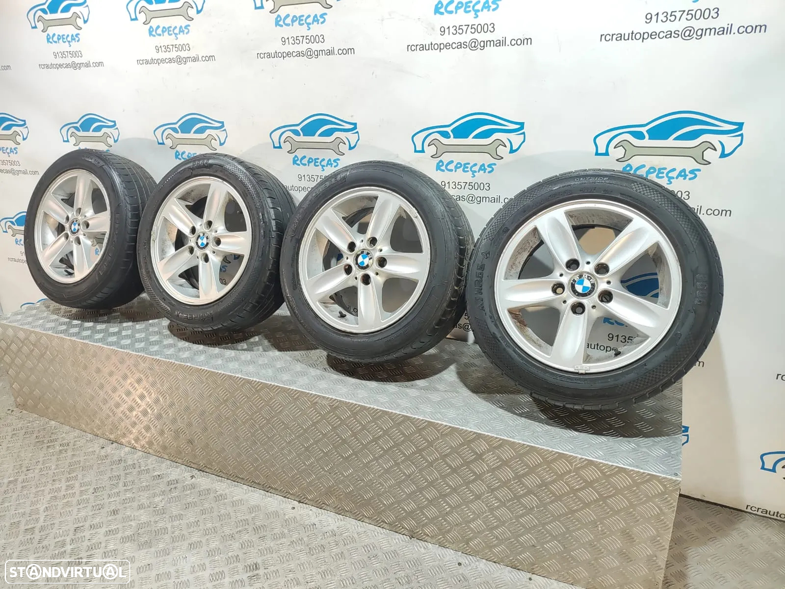 Conjunto Jantes 16 Originais BMW 7J ET44 5X120 6769401 - 3
