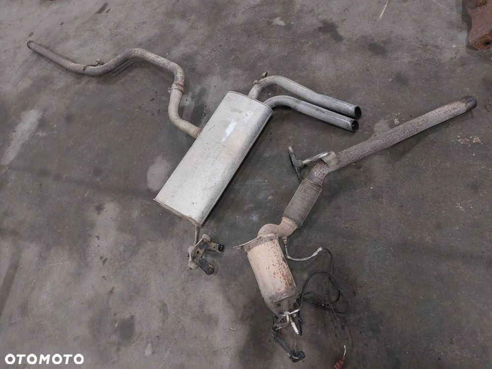 TŁUMIK WYDECH KOMPLET KATALIZATOR PUSTY SEAT ALTEA XL 2.0 TDI - 1