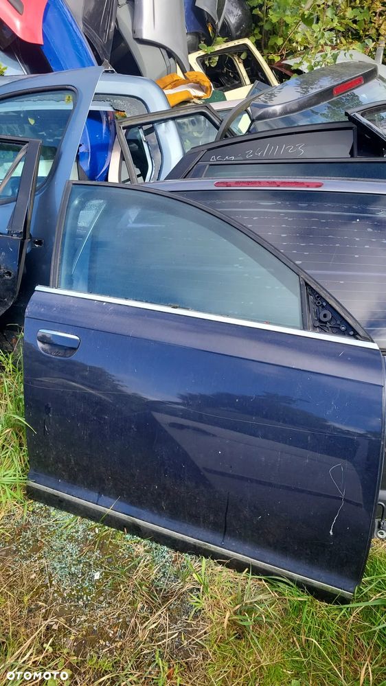 Audi a6 C6 s6 Lift 4f0 drzwi przednie prawe prawy przód  LX5S 2009 2010