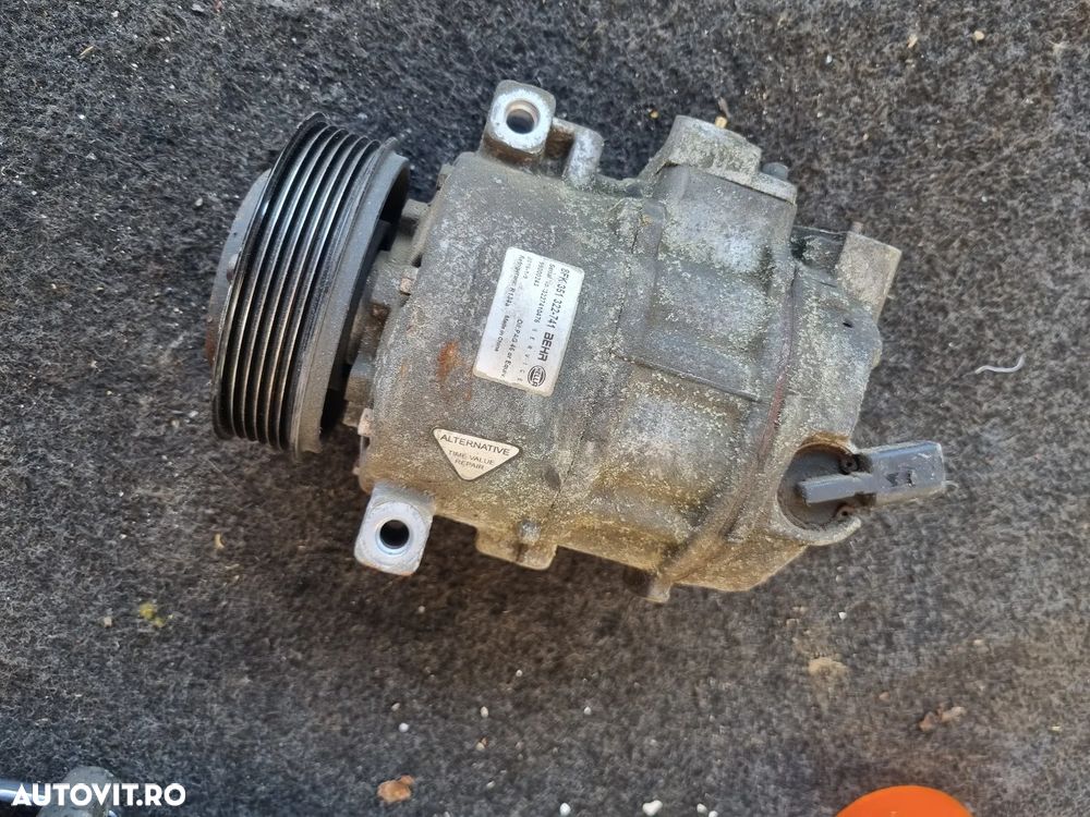 Compresor aer AC Skoda Superb 2 Vw Passat B7 2008 - 2014 cod 8FK351322-741 2.0 2.5 tdi diesel - 3