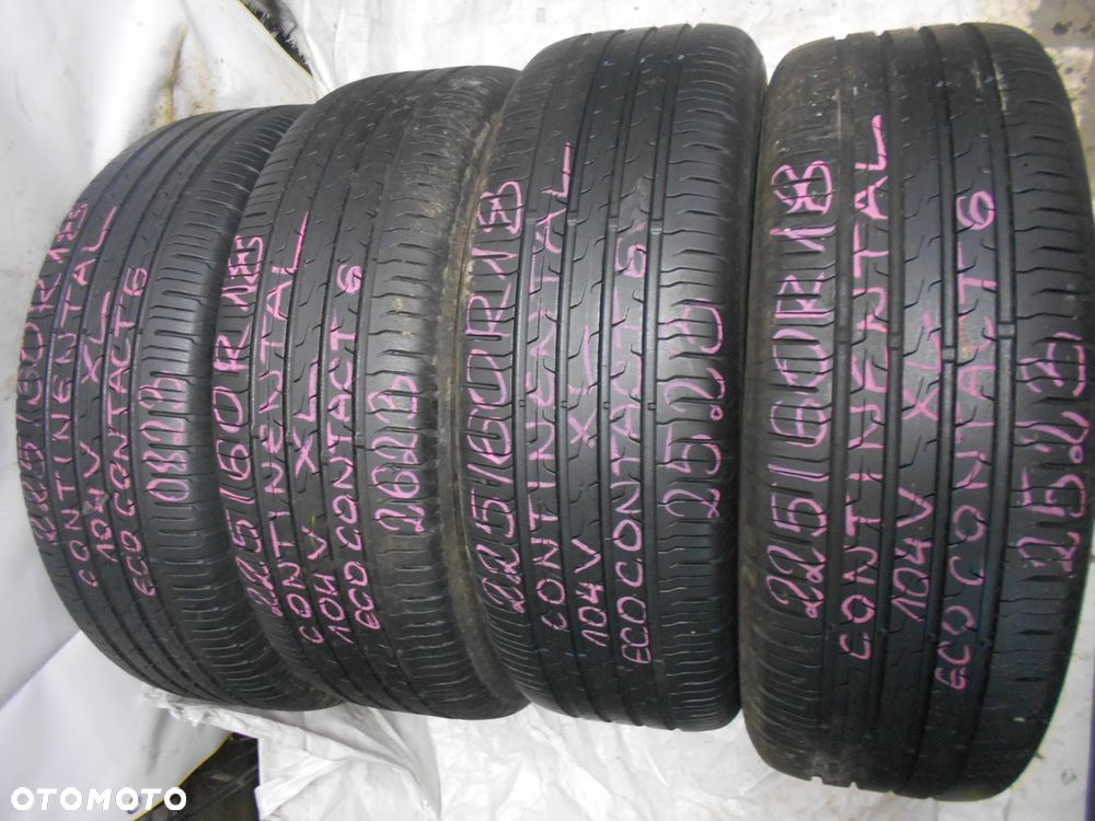 OPONY 225/60R18 CONTINENTAL ECO CONTACT 6 XL DOT 2623 6.6MM - 1