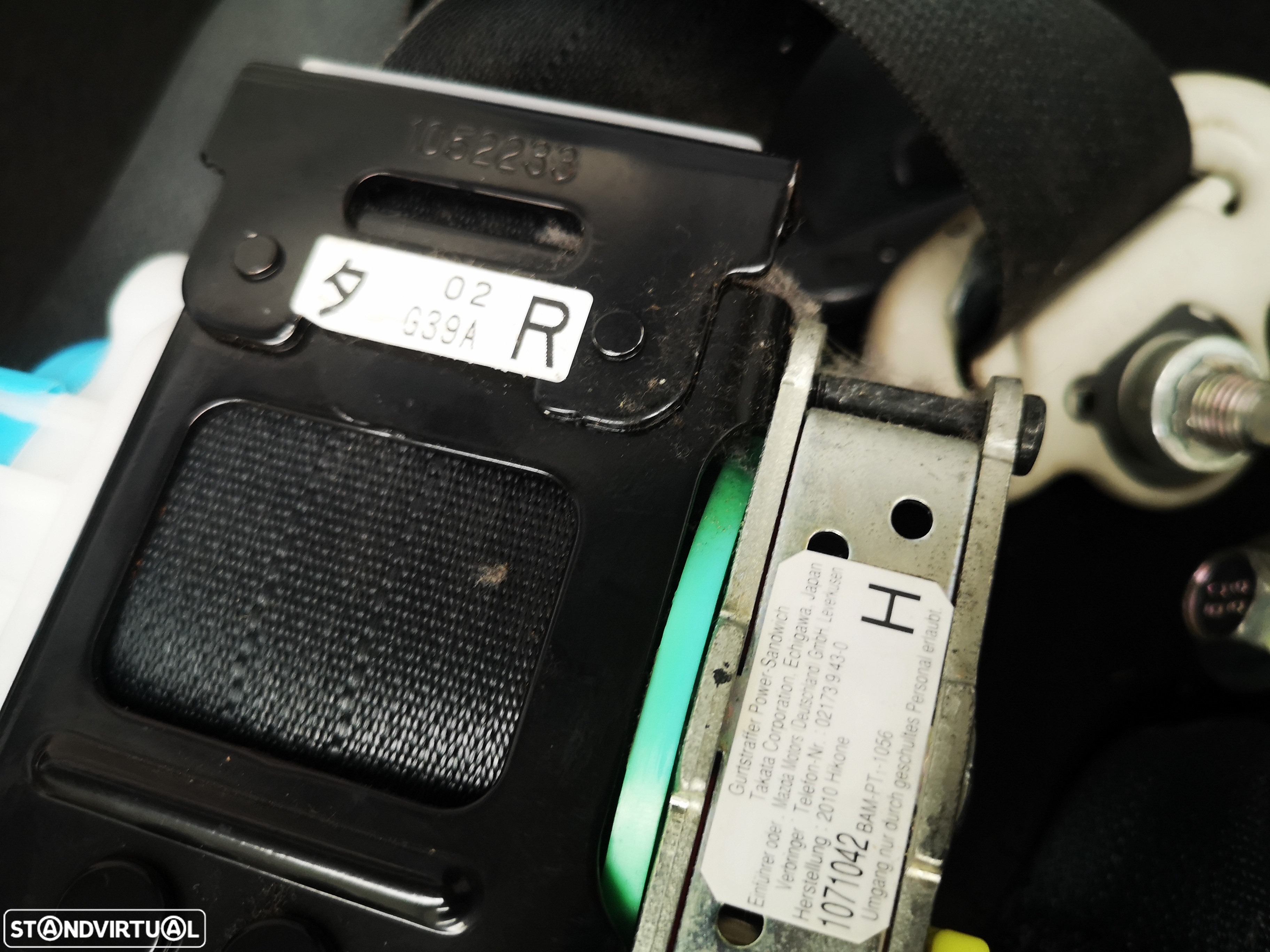 Cinto de Segurança Frente direita  mazda6 2009-2012 - 5