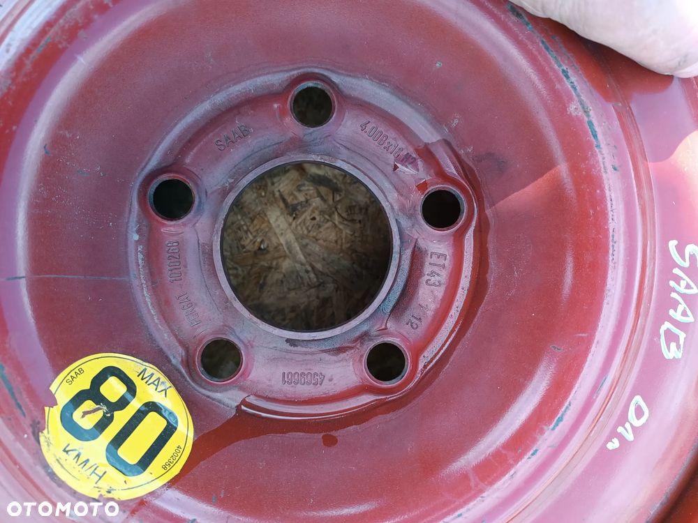 KOŁO DOJAZDOWE ZAPASOWE SAAB 9-3 9-5 16 CALI 5X110 - 3