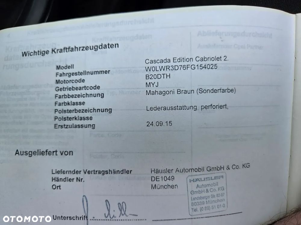 Opel Cascada 2.0 D (CDTi ecoFLEX) Start/Stop Edition - 18