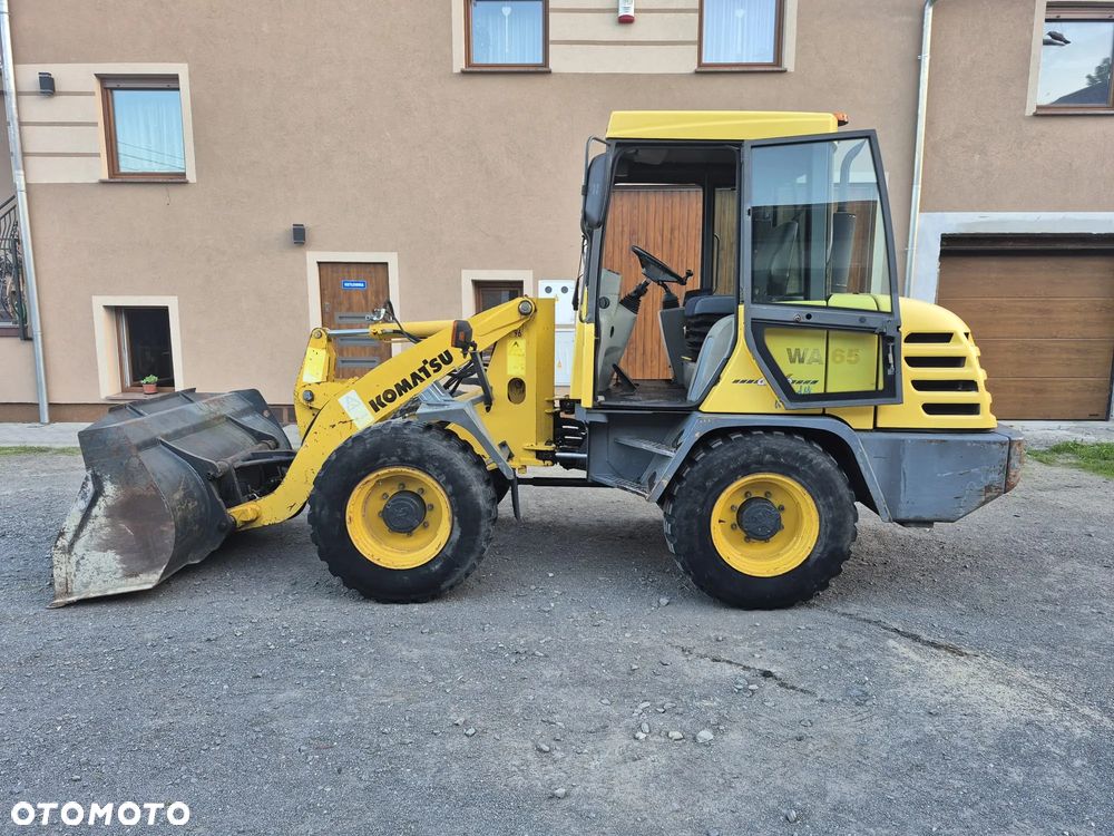 Komatsu WA65 4X4 2000R ŁADOWARKA ŁYŻKA WIDŁY SILNIK YANMAR 4 CYLINDRY DIESEL BEZ ADBLUE I TURBINY - 17